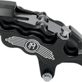 PM 6-Piston Bolt-On Caliper for 13" Rotor Front Right Contrast Cut 0051-2918-BM