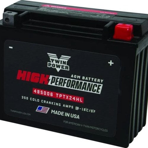 Twin Power High Performance Maintenance Free Battery YTX24HL #TPWM7250H