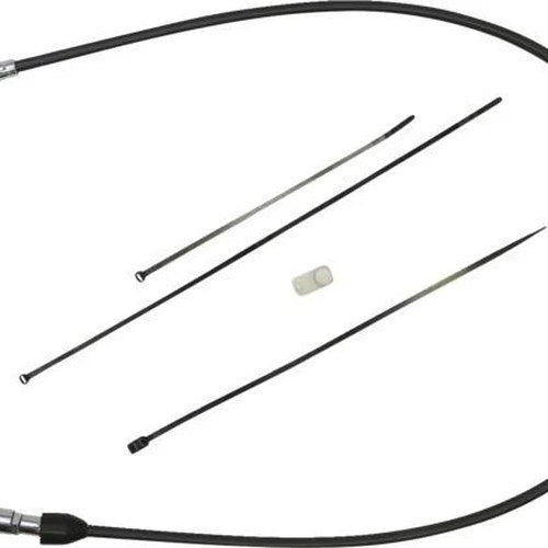 DS Upper Clutch Cable 38"L Black/Chrome #264520 Harley Davidson