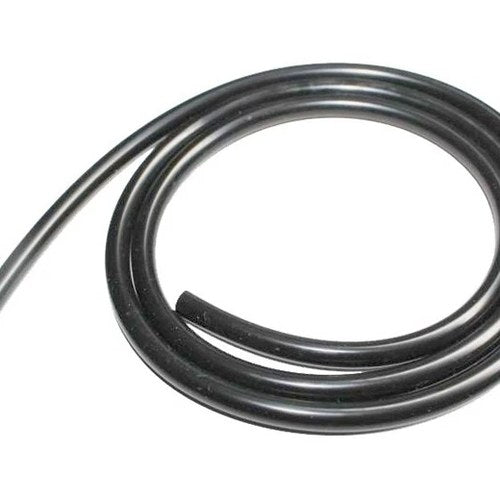 Torque Solution Silicone Vacuum Hose For 5mm (3/16in) ID Black, 25ft