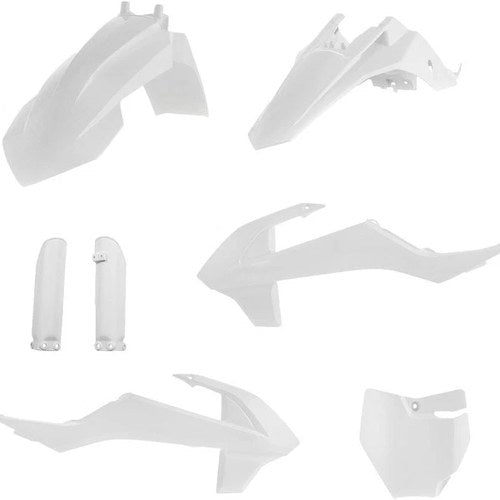 Acerbis Plastics Kit White KTM 65 SX/Gas MC 65