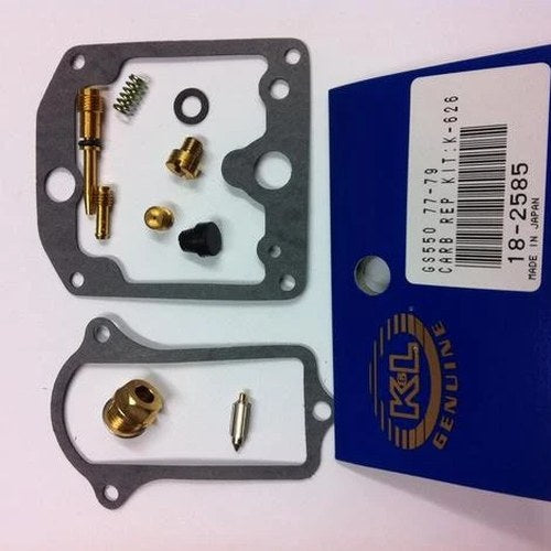 K&L Carburetor Rebuild Kit #18-2585 fits Suzuki GS550E/GS550 1977-1978