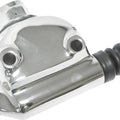 HardDrive Rear Brake Master Cylinder Chrome #10-002 Harley Davidson