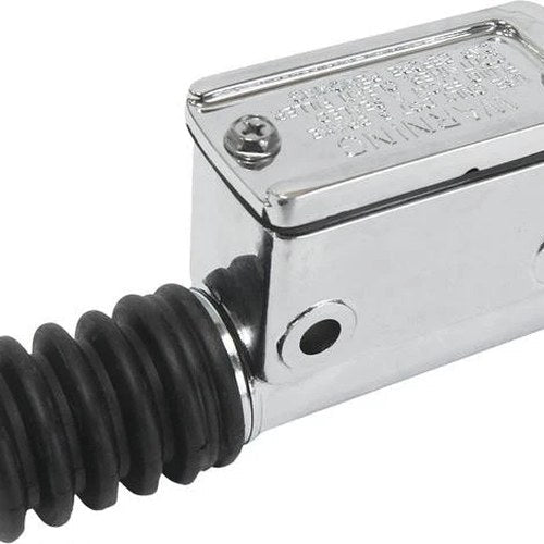 HardDrive Rear Brake Master Cylinder Chrome #29-024 Harley Davidson