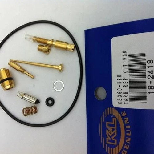 K&L Carburetor Rebuild Kit fits Honda CB360G 1974-1975