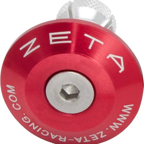 Zeta Bar End Plugs Red 35mm