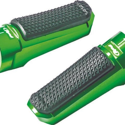 Puig Sport Footpegs That Require Adapters Green #7318V