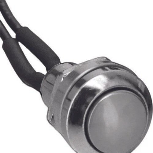HardDrive Mini Push Button Switch Chrome