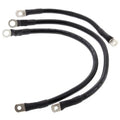 All Balls Battery Cable Kit Black #79-3006-1 Harley Davidson