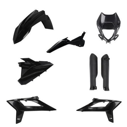 Acerbis Full Plastics Kit Black 2936260001 Beta 250/300/350/390/430/480 RR