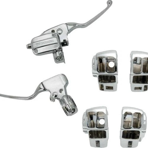 HardDrive '08-16 Style Control Kit without Cruise Chrome Cable Clutch 53600