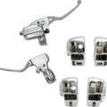 HardDrive '08-16 Style Control Kit without Cruise Chrome Cable Clutch 53600