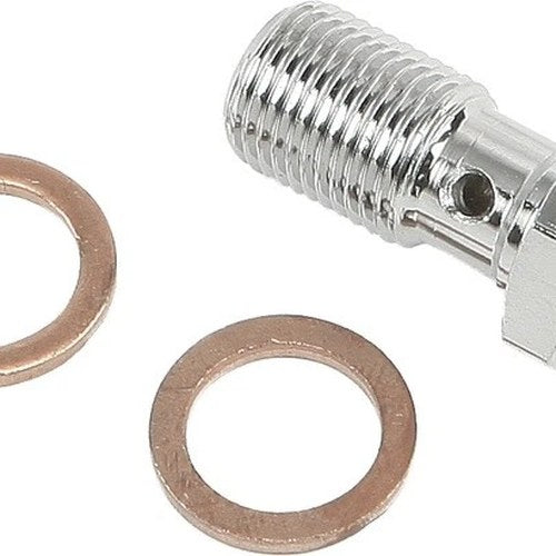 Goodridge Banjo Bolt Chrome 7/16"-24