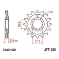 JT Front Sprocket 520 14T #JTF285.14 for Honda CR500R/CR250R 1986-1987