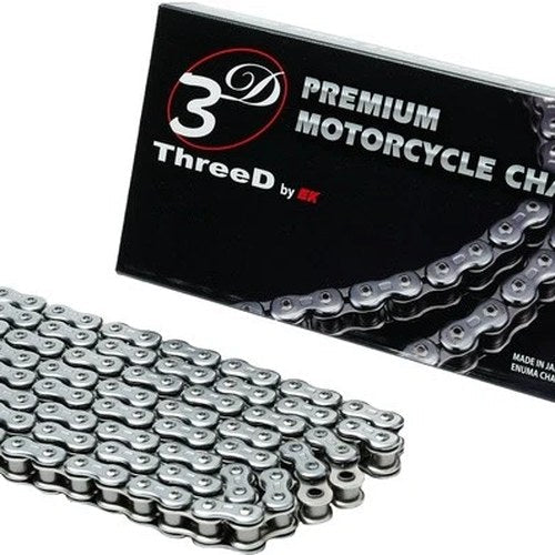 EK 520 RV3D Series Race Chain 120 Links Chrome
