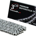 EK 520 RV3D Series Race Chain 120 Links Chrome