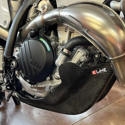 E-Line Carbon Fiber Skid Plate #MSP25023 KTM/Husqvarna/Gas