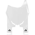 Acerbis Front Number Plate White #2988210002 for Suzuki RM-Z450/RM-Z250