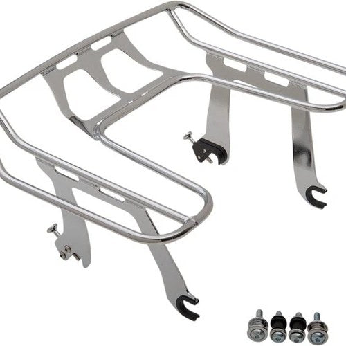 Cobra Big-A Detachable Wrap-Around Luggage Rack Chrome #602-2613 Harley Davidson
