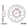 JT Steel Rear Sprocket 530 42T #JTR481.42 for Kawasaki KZ650B/KZ650F Custom