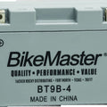 BikeMaster Maintenance Free Battery BT9B-4 – Fits Yamaha YP400 Majesty & YFM700R
