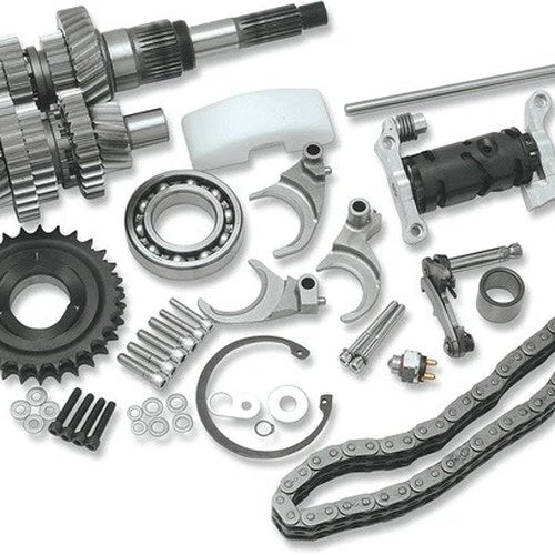 Baker DD6 6-Speed Direct Drive Builder Kit 3.24:1 1st Gear Polished DD6-411PL-02