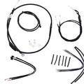 Burly Cable/Line Kit for 14" Jail Bars Black w/o ABS Single Disc B30-1145