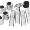 Twin Power Upper Pushrod Cover Set Chrome #44152 Harley Davidson