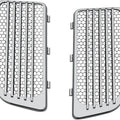 Kuryakyn Radiator Grilles Chrome for Harley Davidson Twin Cooled Models