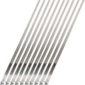 Dei Stainless Steel Exhaust Wrap Ties 1/2"x20" 10-Pack
