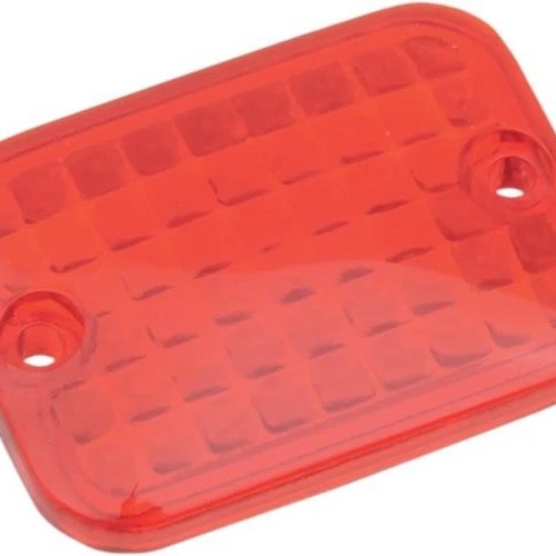 DS Replacement Lens for Mini-Rectangular Marker Light Red