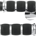 Avon Air Cushioned Grips w/ Throttle Boss Chrome for Tbw #AIR-90-CH-FLY-B
