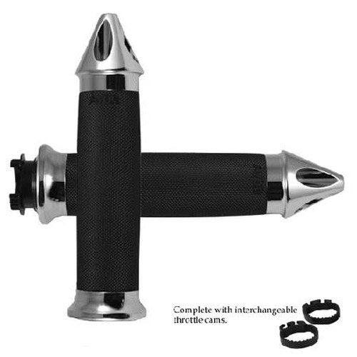Avon Superbike Grips Custom Contour Spike 7/8" Chrome