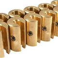No-Mar Wheel Weights 1.25oz Brass 10-Pack