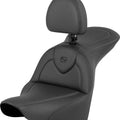 Saddlemen RoadSofa Seat With Backrest #284942 Harley Davidson