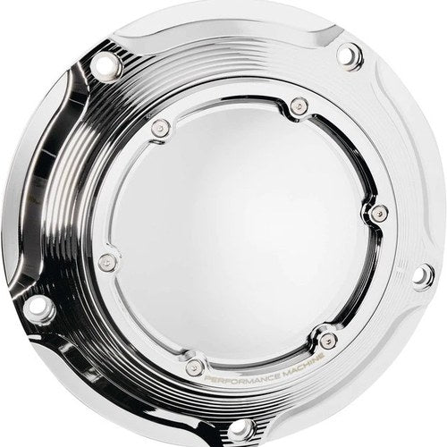 Performance Machine Vision Series Derby Cover Chrome #0177-2083M-CH