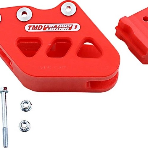 TM Designworks Factory Edition Rear Chain Guide Red #RCG-CRM-RD for Honda
