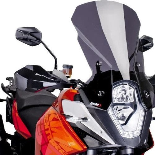 Puig Touring Windscreen Dark Smoke #6494F KTM Adventure/Super Adventure