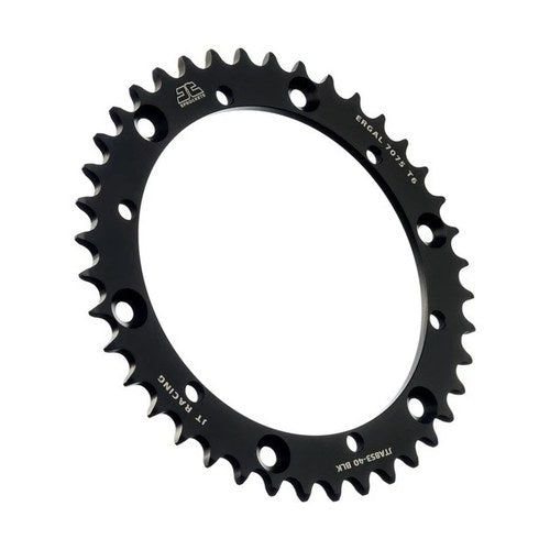 JT Racelite Aluminum Rear Sprocket 50T Black fits Yamaha YZ250/TTR250/WR250Z