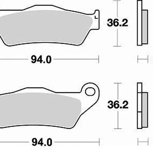 Braking SM1 Brake Pads #746SM1