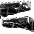 Moose Hybrid Footpegs for Kawasaki/Suzuki KX250/KX125/KX250F/RM-Z250