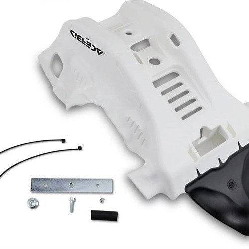 Acerbis MX Skid Plate White/Black #2736361035 KTM/Husqvarna/Gas