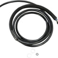 Drag Specialties Black Vinyl Hydraulic Clutch Line 80-1/8" +10" Black #211916