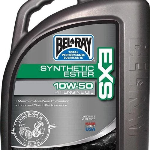 Bel-Ray Exs Synthetic Ester Blend 4T Engine Oil 10W-50 4 Liter