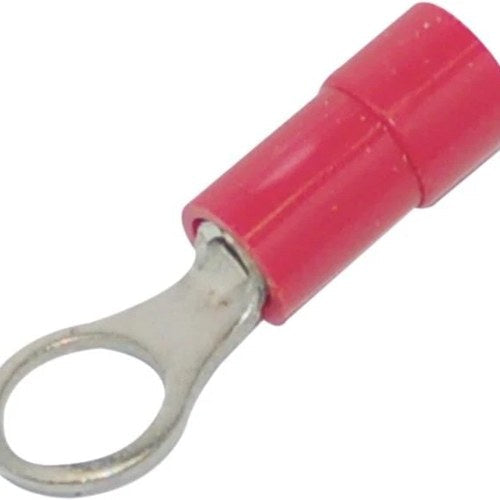 Namz Ring Terminals for 18-22 Gauge Wire #10 Red 25-Pack