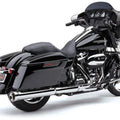 Cobra Neighbor Hater Slip-On Mufflers Chrome Harley M8 Touring 2017-2023