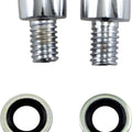 James Fork Drain Screw Kit Chrome #JGI-45790-80-CS Harley Davidson