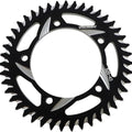 Vortex CAT5 Aluminum Rear Sprocket 43T 525 Black #526ZK-43 for Suzuki/Triumph