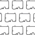James Transmission Top Cover Gaskets Paper 10-Pack #JGI-34904-79 Harley Davidson