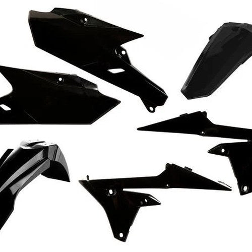 Acerbis Plastics Kit Black for Yamaha WR250F/YZ250FX 4-Stroke/WR450F/YZ450FX